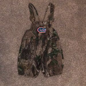 Camo UF Gators Overalls - Toddler 2T