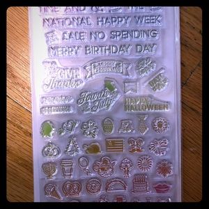 Recollections Stamp for acrylic blocks