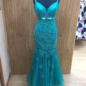 Beaded Green Mermaid