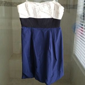 Bcbg bubble taffeta dress