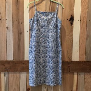 Brooks Brothers Blue floral dress
