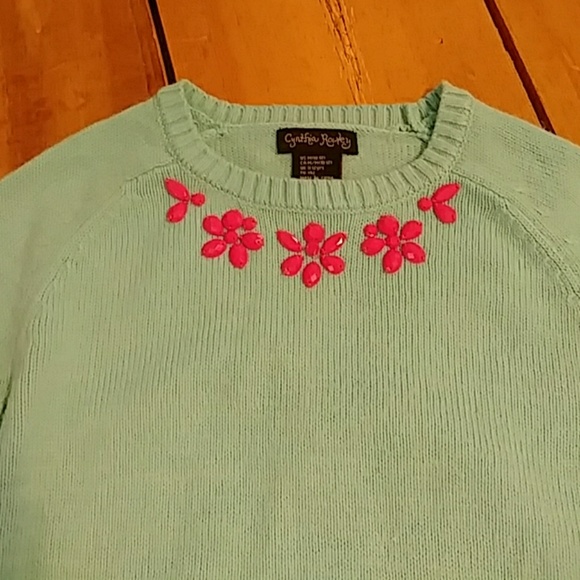 Cynthia Rowley embellished sweater - Picture 2 of 4