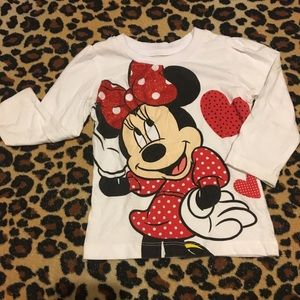 Toddlers Minnie Mouse Top