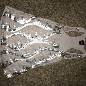 Silver tank top!