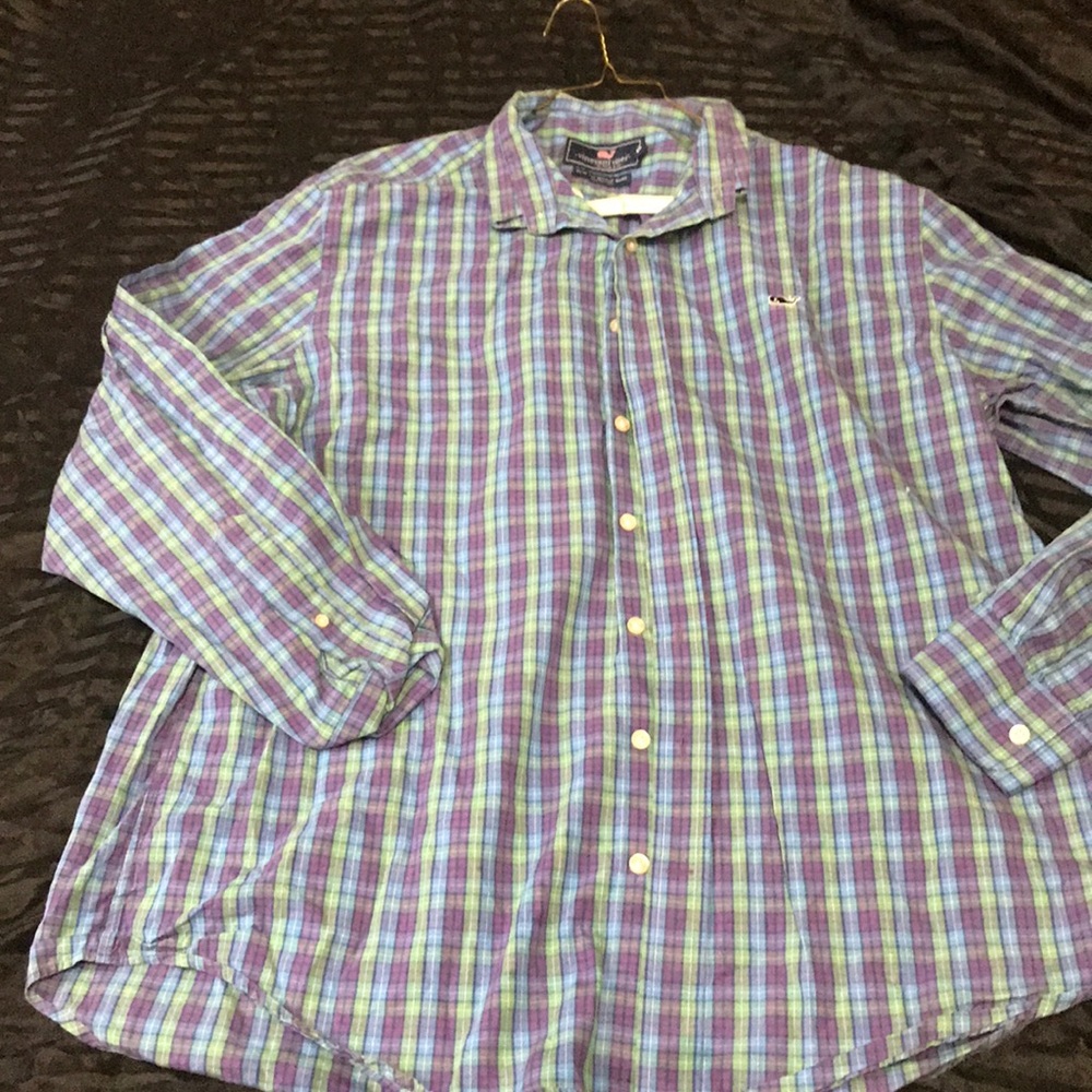 Vineyard yards slim fit whale shirt