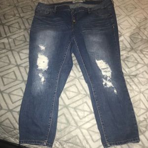 Torrid size 16 skinny crops