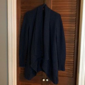 Open front sweater cardigan