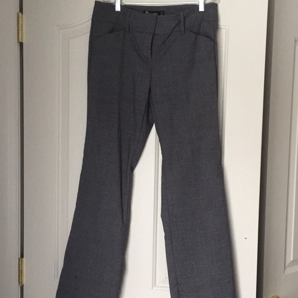 Gray dress pants