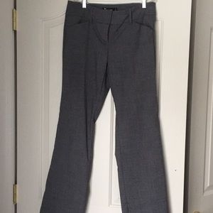 Gray dress pants