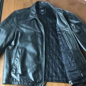 Men's leather jacket