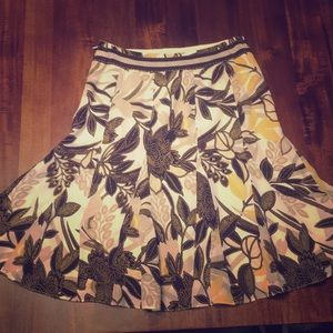 Silk Ann Taylor Skirt