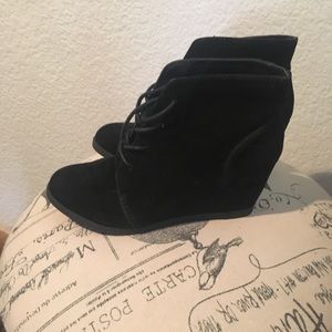Black booties