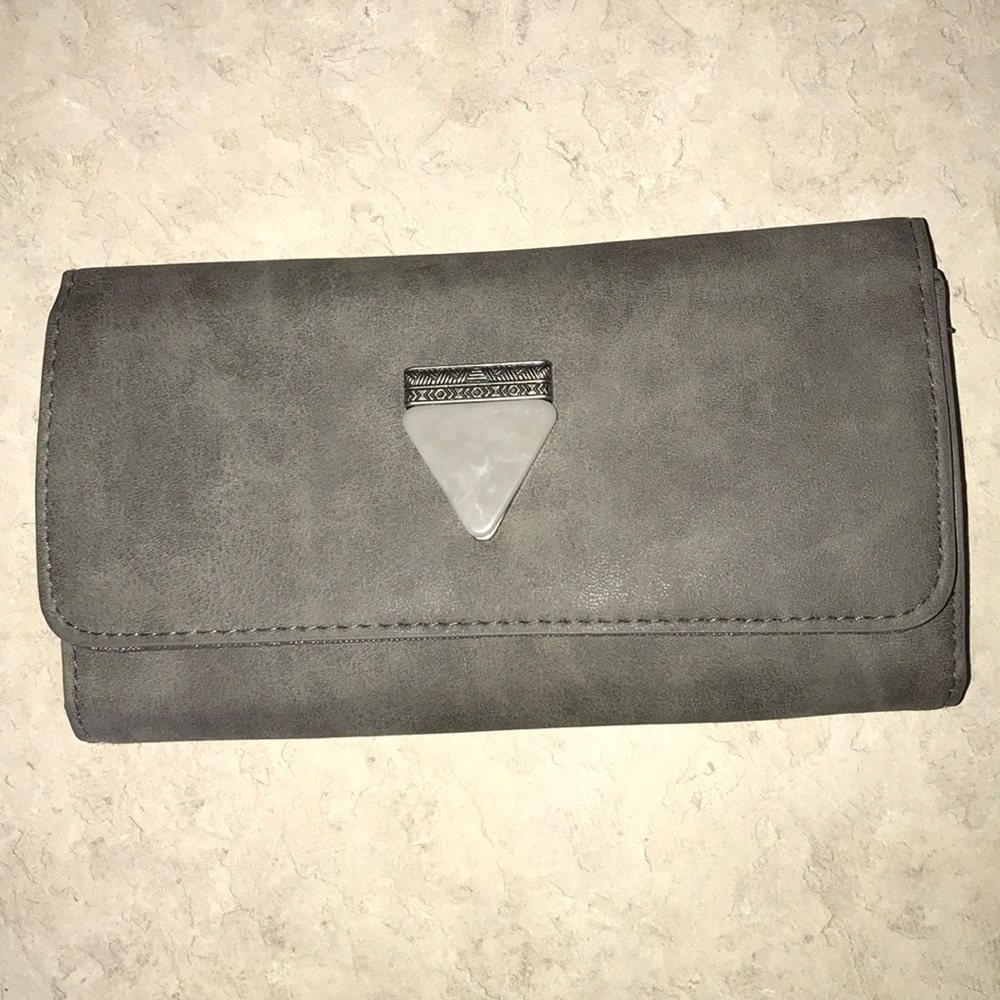 Grey wallet