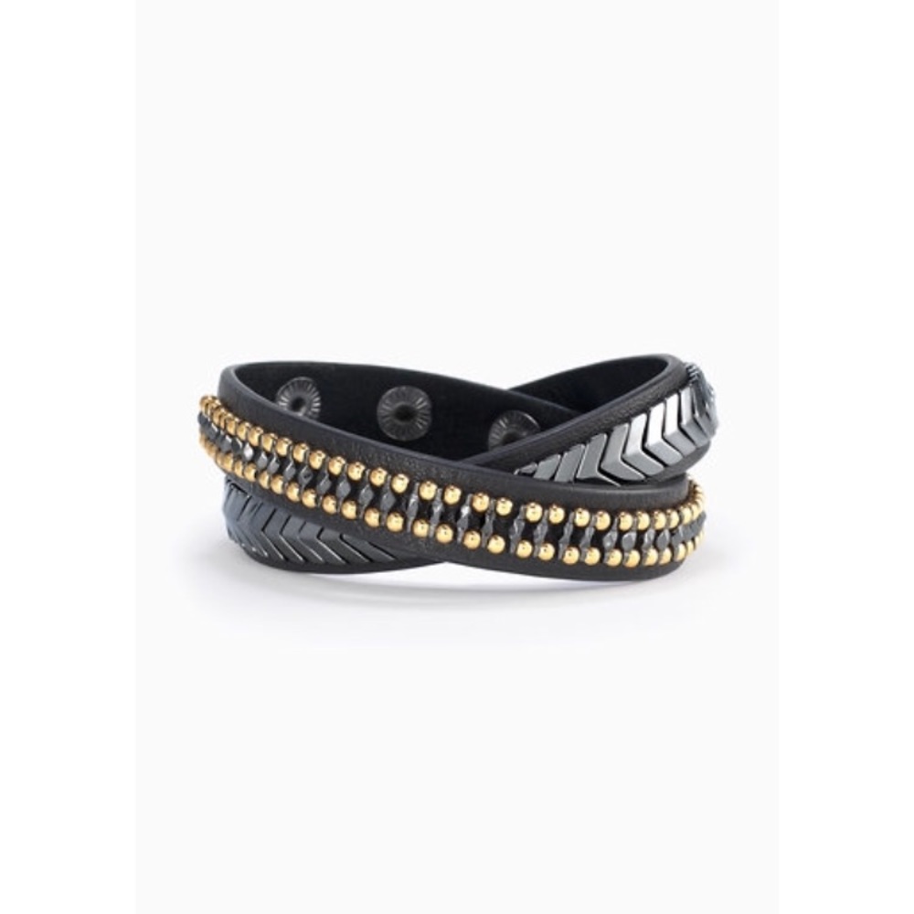 Stella & Dot Gilded Path Wrap Bracelet NEW
