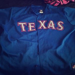 Texas Rangers XL baseball jersey