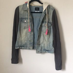 Mixed denim jacket from UO