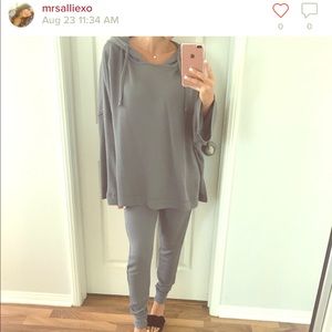 Reposh✨ slate blue lounge set!