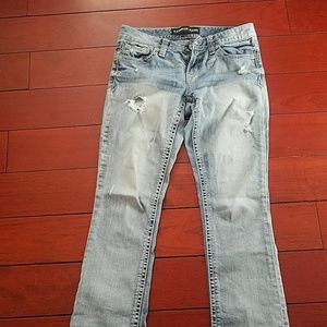 Express distressed jeans