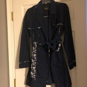 Jason Wu Trench Coat Dark Blue LOT