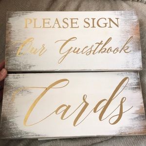 Table signs