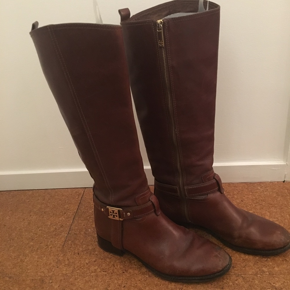 Tory Burch brown boots