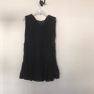 FREE PEOPLE, NEVER WORN Black tunic!
