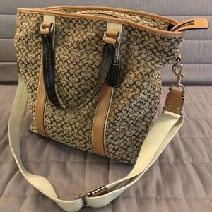 Large Coach Travel/Business Tote