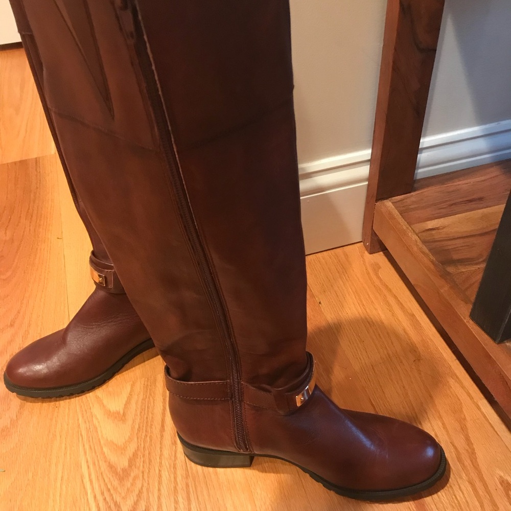Brown Riding Boots | Wide Calf | Size 7