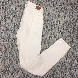 White American Eagle Jeggings