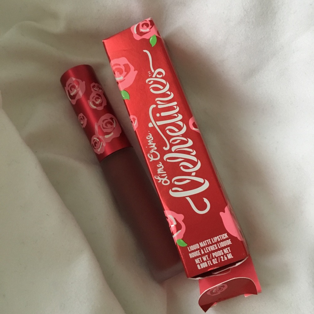 Lime Crime Velvetine Liquid Lipstick in Saint
