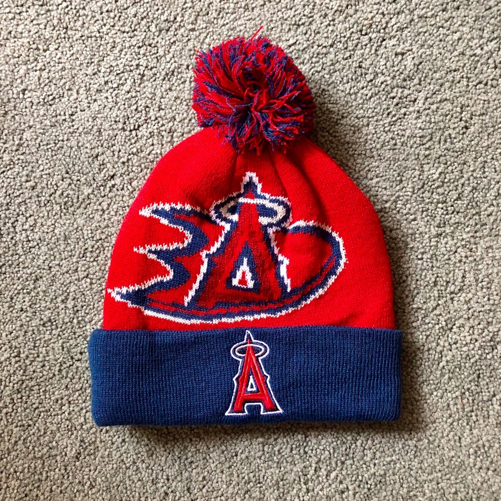 Los Angeles Angels MLB / Anaheim Ducks NHL Beanie