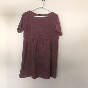 Maroon dress!