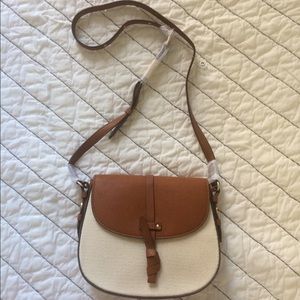 NWOT VEGAN! FOLEY + CORINNA Crossbody saddle bag