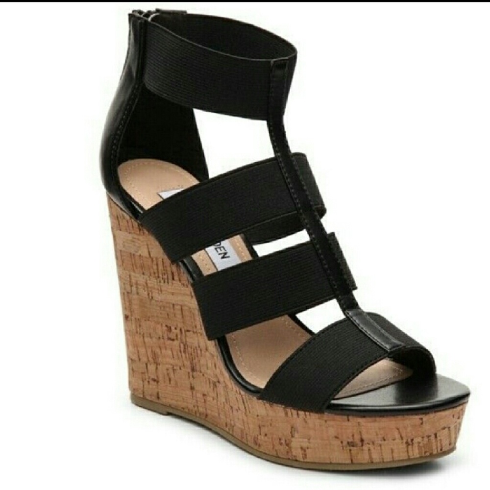 STEVE MADDEN Salinah Strappy Sandal Wedge