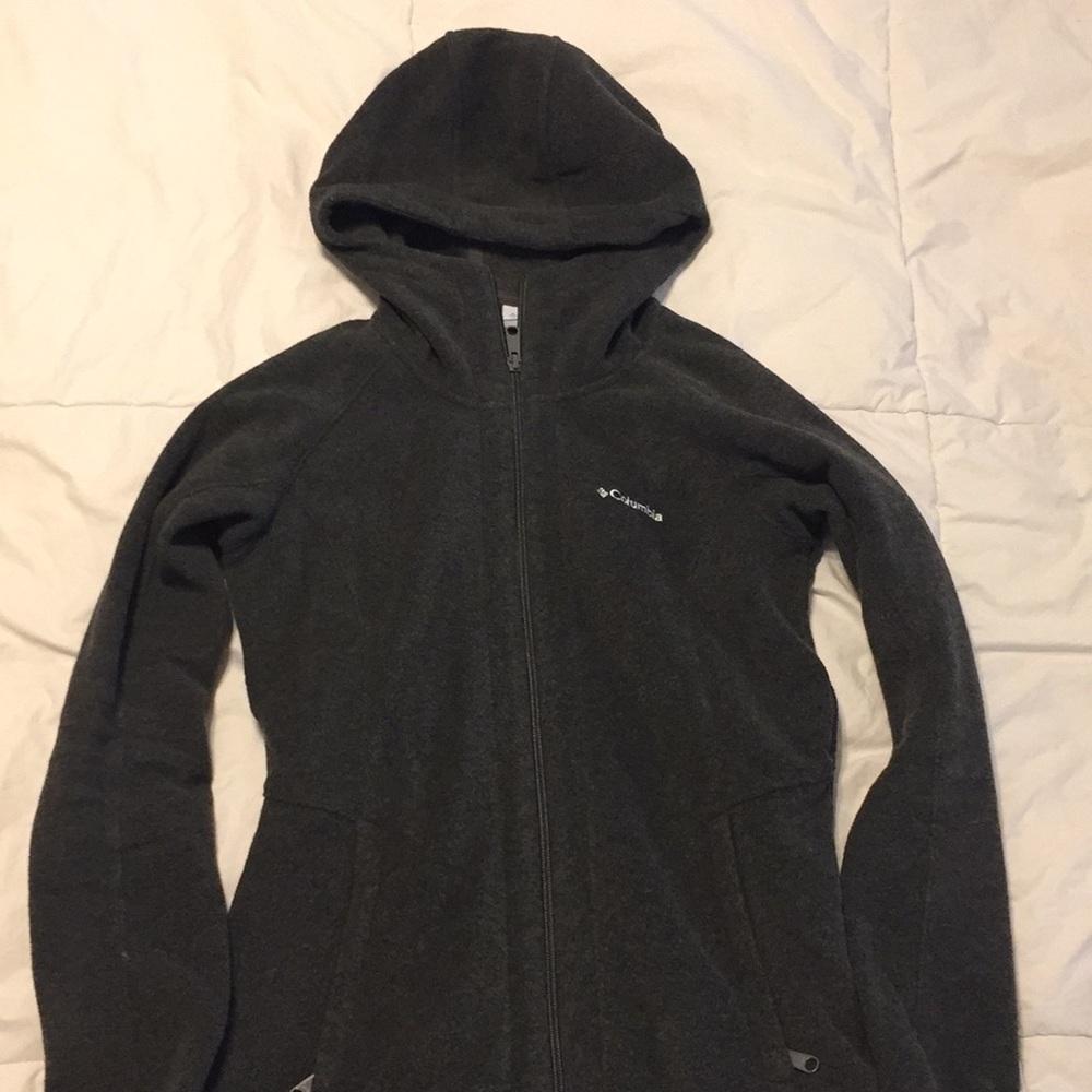 Hooded Columbia Fleece Jacket