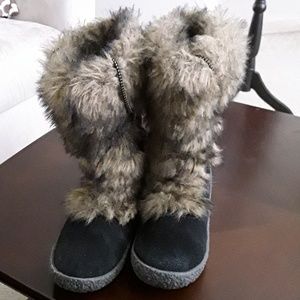 Insulated Fur Boots