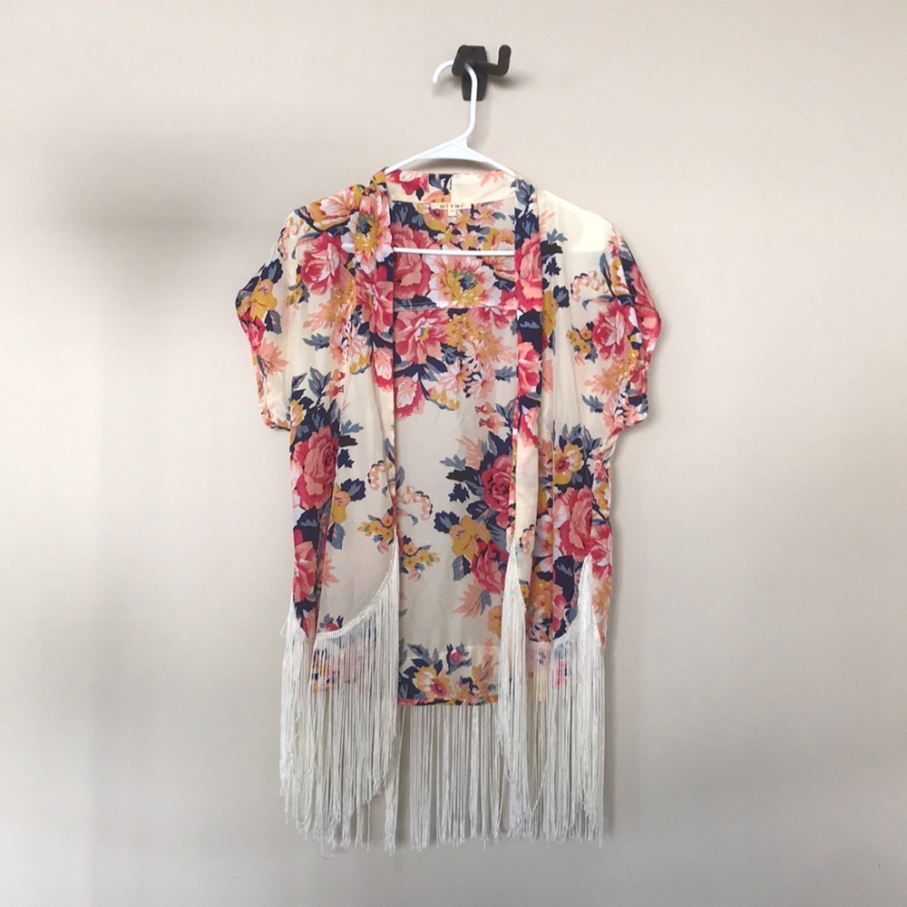 FLORAL KIMONO!