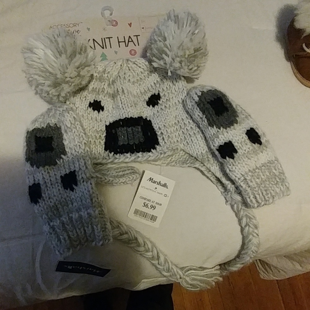 Emoji Girls winter hat & glove