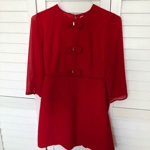 Ted Baker red dress