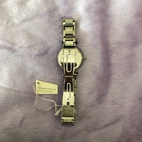 Women’s Pulsar Watch w/ Swarovski Crystals - Picture 3 of 3