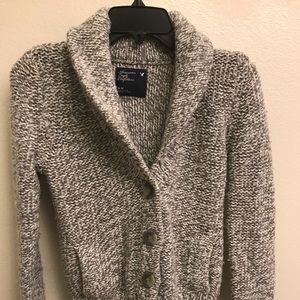 Cozy American Eagle Cardigan Sweater