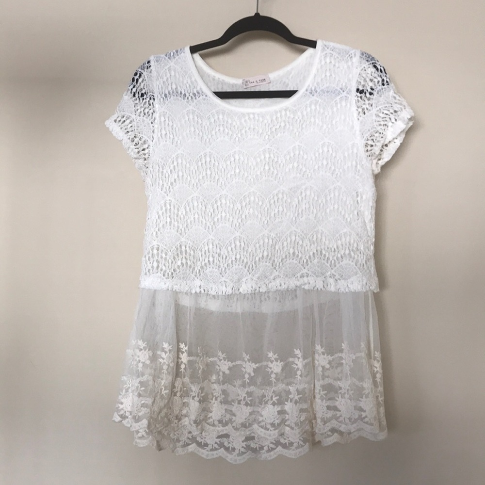 White shirt :)
