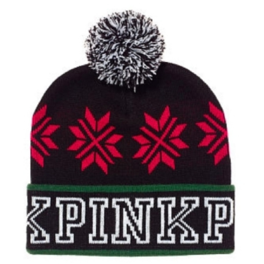 NWT Victoria's Secret PINK Beanie Hat