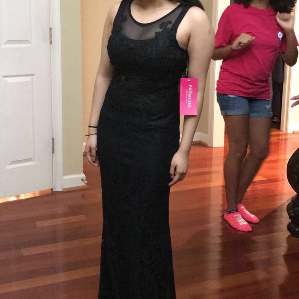 Prom And Homecoming Formal Black Dress