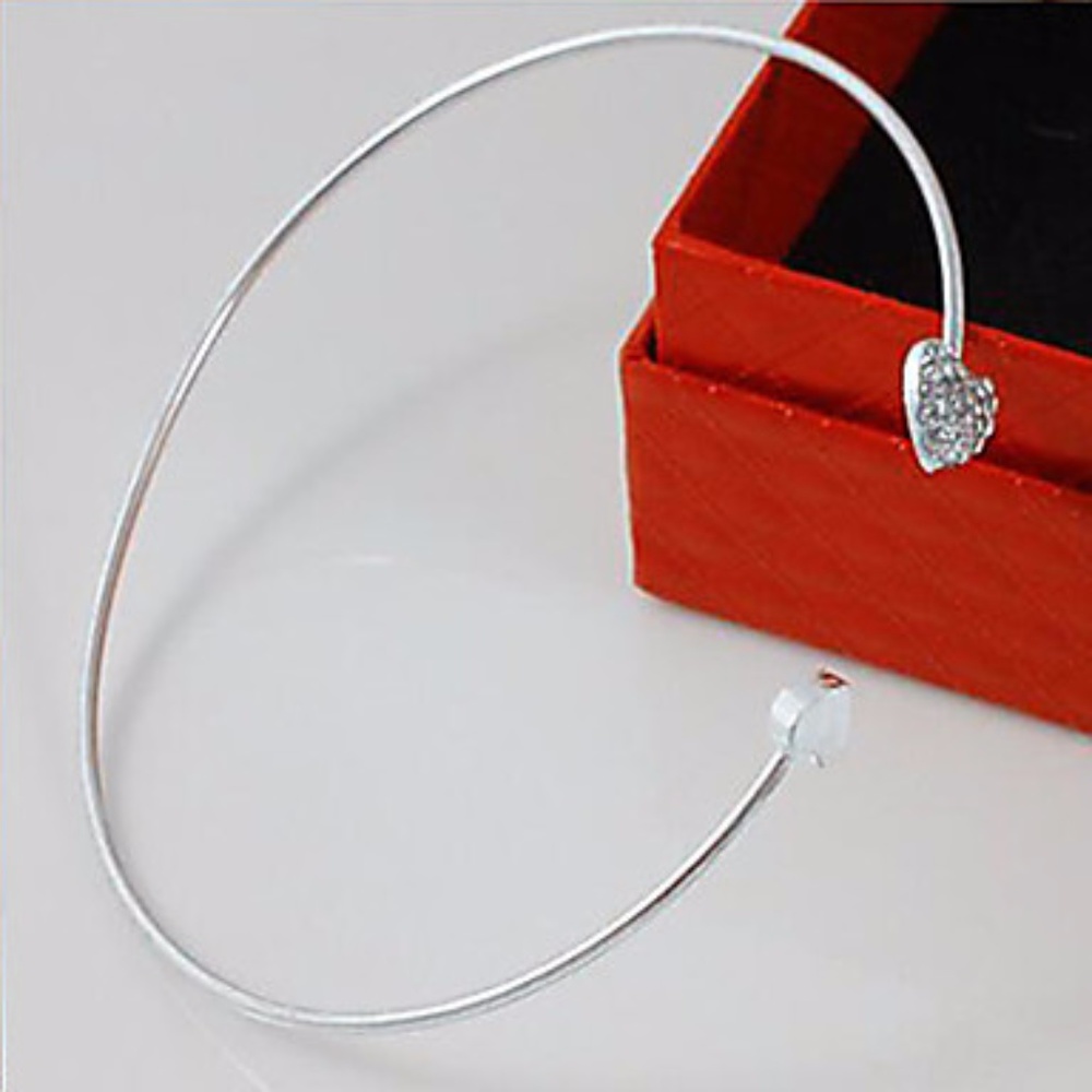 Women's Silver Bangle Bracelet
