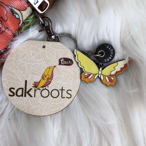 SOLD Sak roots crossbody and wallet! seafoam - Picture 3 of 5