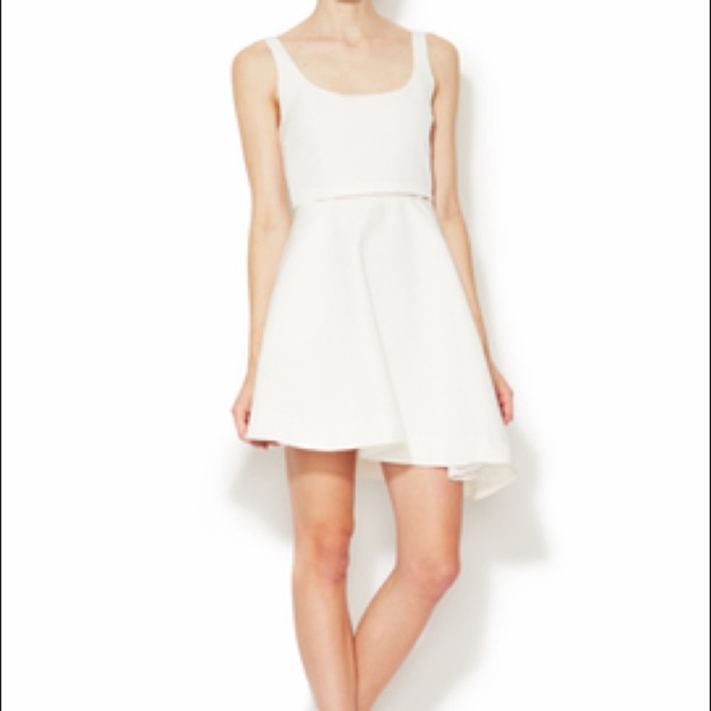 Elizabeth and James White Cheri Dress