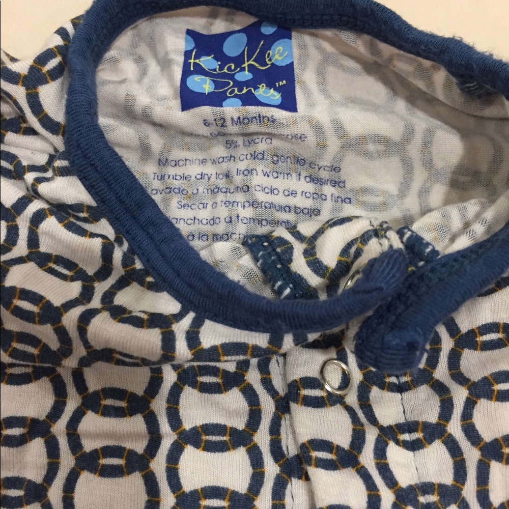 KicKee Pants Print Coverall 6-12 Mos.
