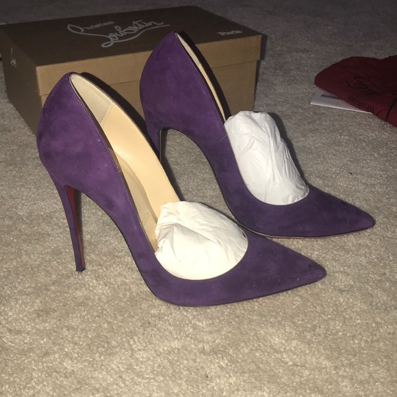 Christian Louboutin Shoes - So Kate violet size 38 Christian Louboutin