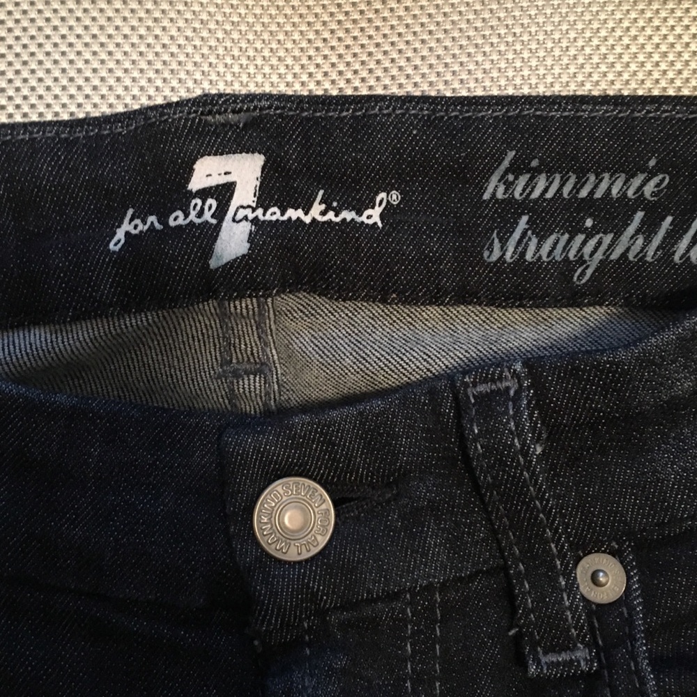 7 For All ManKind Kimmy dark wash jeans